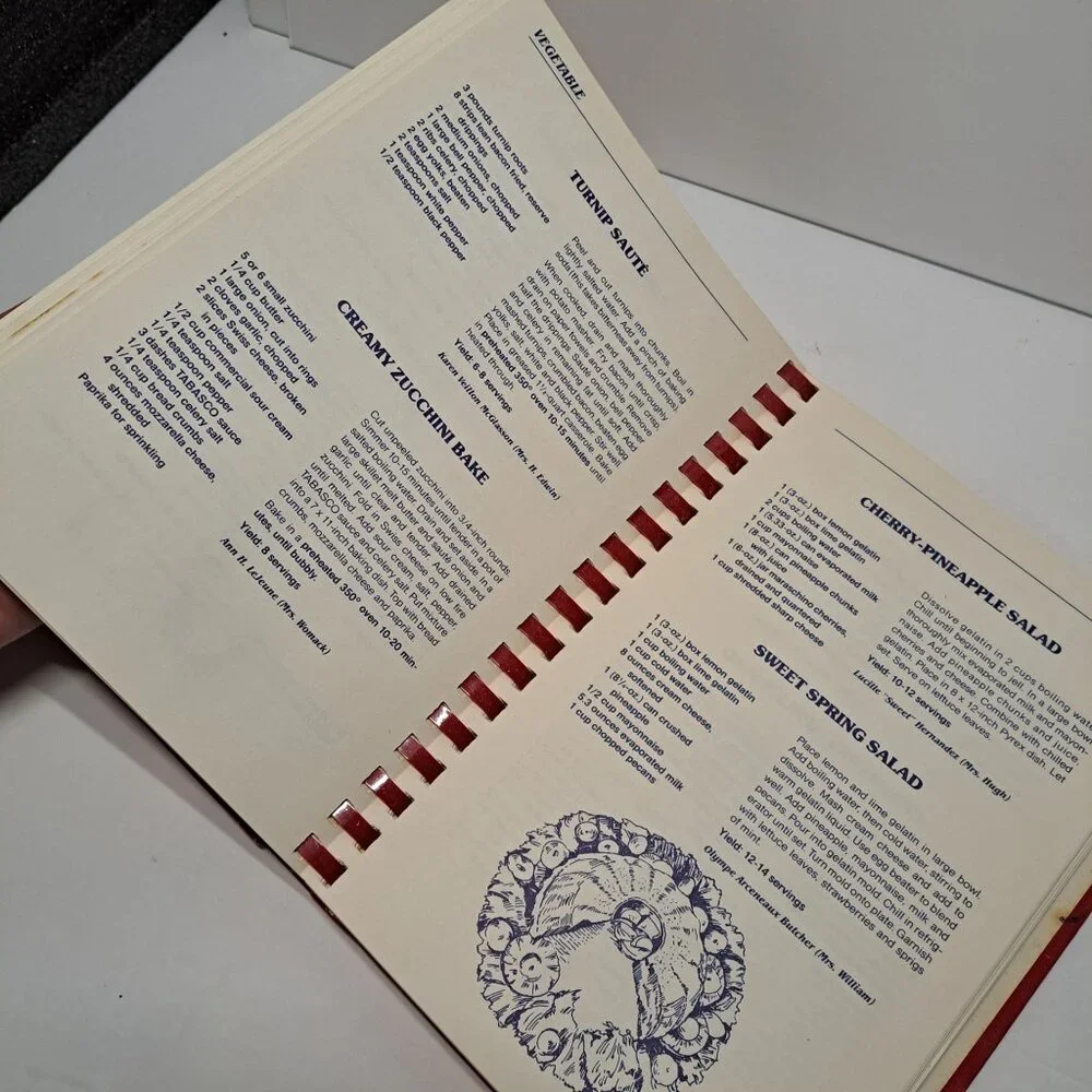 Voilà! Lafayette Centennial Cookbook 1884-1984 By Jean‎ K Durkee Spiral-Bound